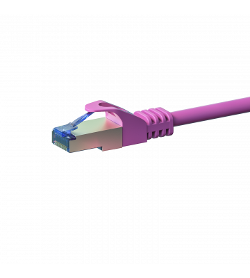 CAT6a S/FTP (PIMF) patchkabel 3m roze