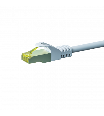 Cat7 S/FTP (PIMF) patchkabel 10m wit