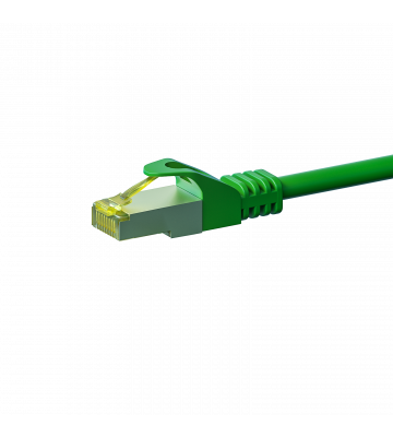 Cat7 S/FTP (PIMF) patchkabel 0,50m groen