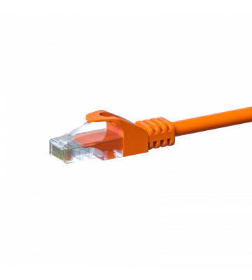 CAT5e UTP patchkabel 0,25m oranje - CCA