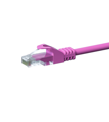 CAT5e UTP patchkabel 2m roze - CCA