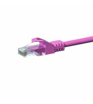 CAT5e UTP patchkabel 10m roze - CCA