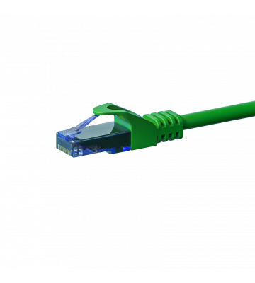 UTP CAT6a patchkabel 10m groen - 100% koper