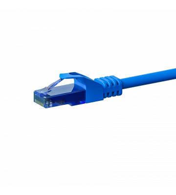 UTP CAT6a patchkabel 0,50m blauw - 100% koper