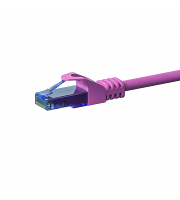 UTP CAT6a patchkabel 2m roze - 100% koper