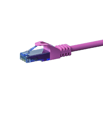 UTP CAT6a patchkabel 50m roze - 100% koper