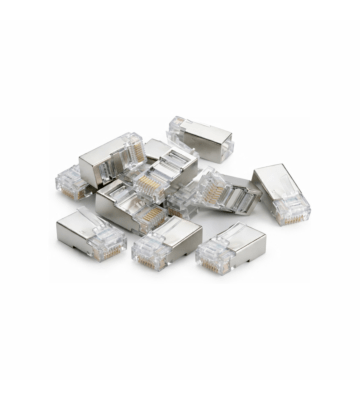 DANICOM FTP CAT6 RJ45 Connector - voor soepele kern - 10 stuks