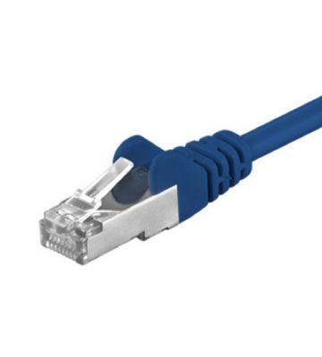 CAT5e FTP patchkabel 1m blauw