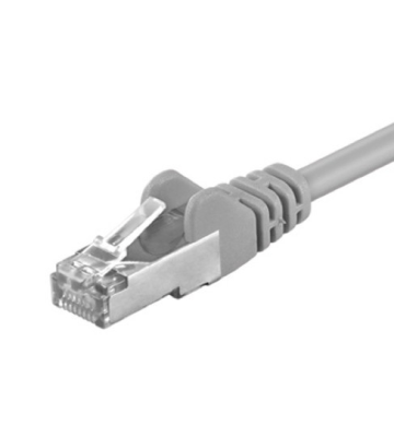 CAT5e FTP patchkabel 0,50m grijs 