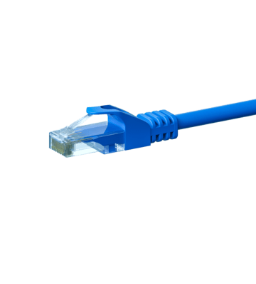 CAT6 UTP patchkabel 5m blauw   - CCA