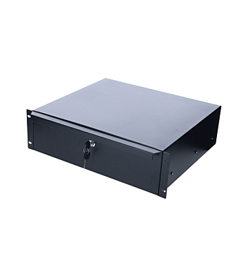 3U 19 inch afsluitbare lade