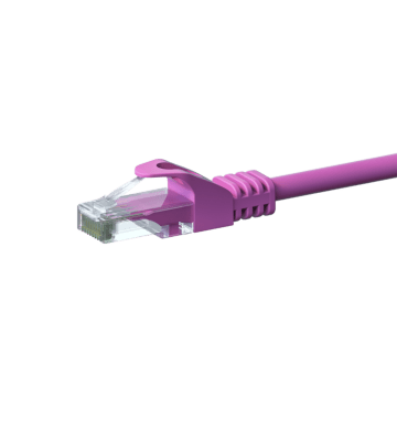CAT6 UTP patchkabel 5m roze - CCA