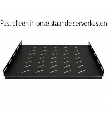 Zware lasten legbord voor 600mm diepe serverkast - 1U - 100kg