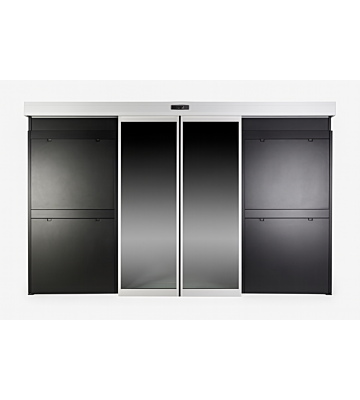 Datacenter schuifdeuren, semi automatische bediening 48U