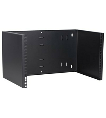 6U wall mount bracket, zonder scharnieren, 300mm diep