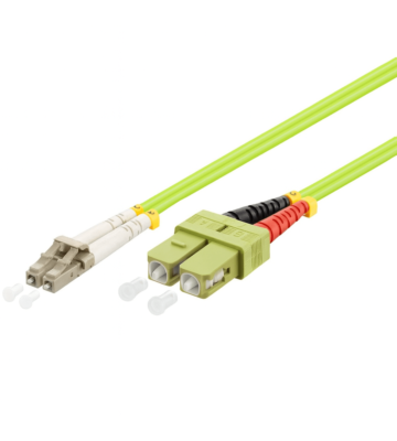 Glasvezelkabel LC-SC OM5 (laser optimized) 0,50m