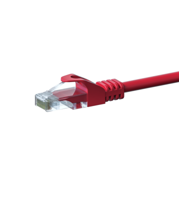 UTP CAT5e patchkabel 2m rood - 100% koper