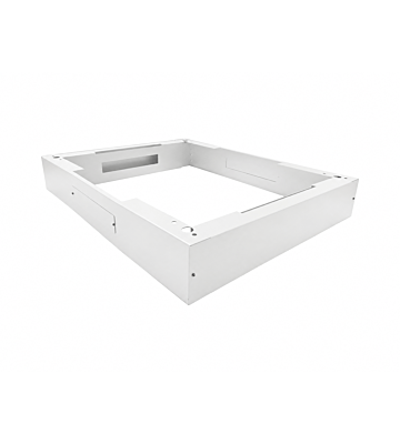 Sokkel voor 19 inch serverkasten 800x1000x150mm (BxDxH) - Wit