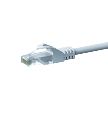 UTP CAT5e patchkabel 7,5m wit - 100% koper