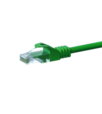 UTP CAT5e patchkabel 0,50m groen - 100% koper