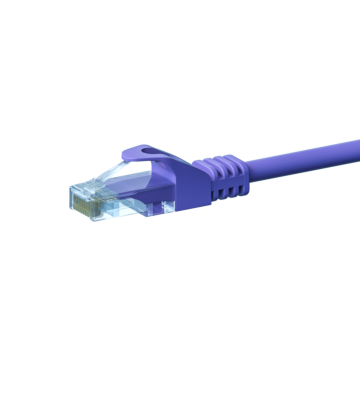 UTP CAT5e patchkabel 20m paars - 100% koper