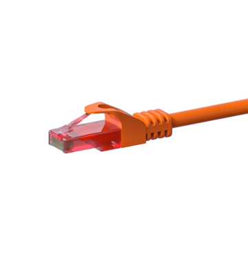 UTP CAT6 patchkabel 10m oranje - 100% koper