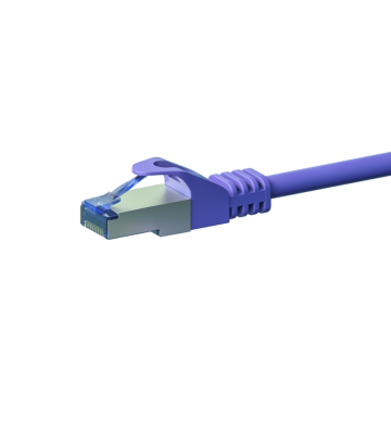 CAT6a S/FTP (PIMF) patchkabel 10m paars