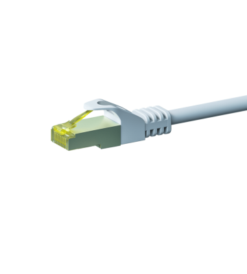 Cat7 S/FTP (PIMF) patchkabel 15m wit