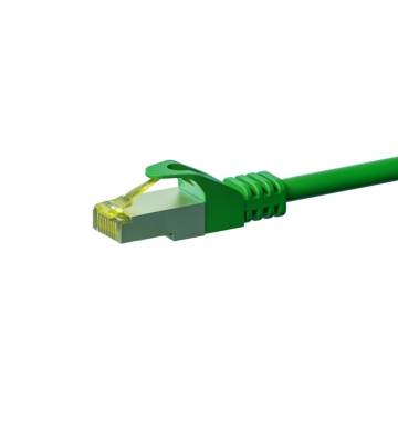 Cat7 S/FTP (PIMF) patchkabel 1m groen