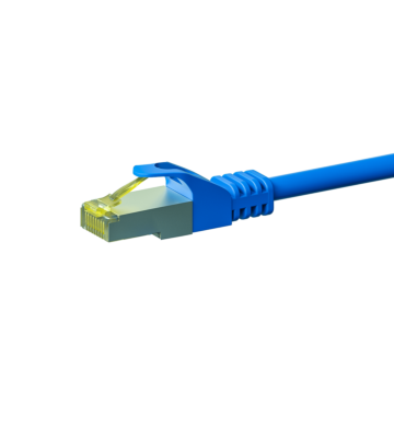 Cat7 S/FTP (PIMF) patchkabel 0,50m blauw