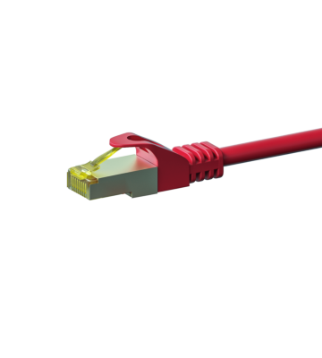 Cat7 S/FTP (PIMF) patchkabel 1,50m rood