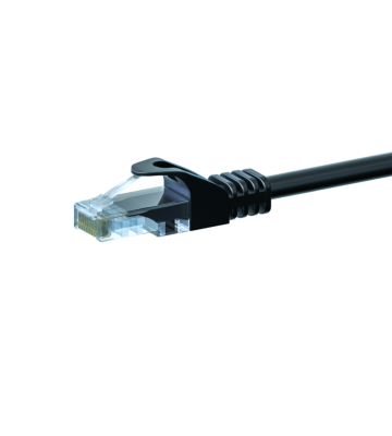 CAT5e UTP patchkabel 3m zwart - CCA