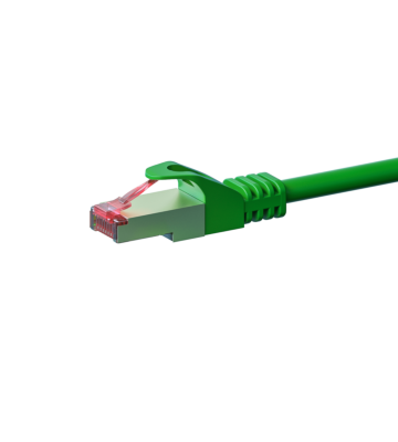 CAT6 S/FTP (PIMF) patchkabel 10m groen