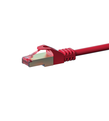 CAT6 S/FTP (PIMF) patchkabel 10m rood