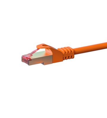 CAT6 S/FTP (PIMF) patchkabel 1,50m oranje
