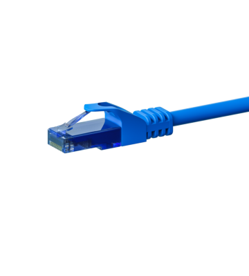 UTP CAT6a patchkabel 1,50m blauw - 100% koper