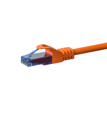 UTP CAT6a patchkabel 1,50m oranje - 100% koper