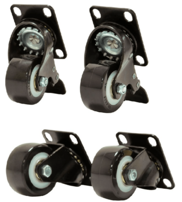 4 wielen voor serverkasten 2 met rem