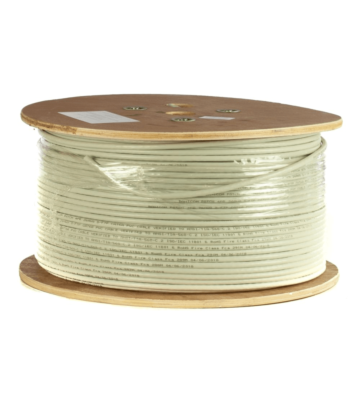 DANICOM CAT6A U/UTP 305m kabel op rol soepel - PVC (Fca)