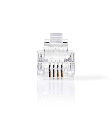 RJ11 connector set van 10