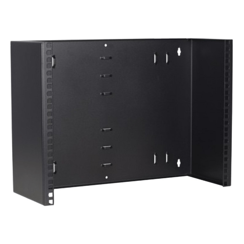 8U wall mount bracket, zonder scharnieren, 180mm diep