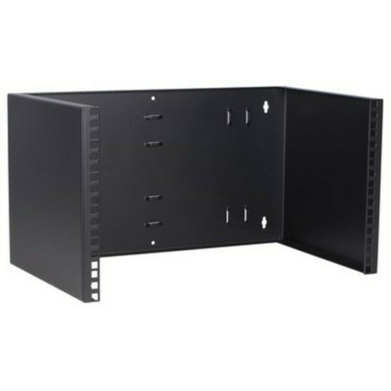 6U wall mount bracket, zonder scharnieren, 300mm diep