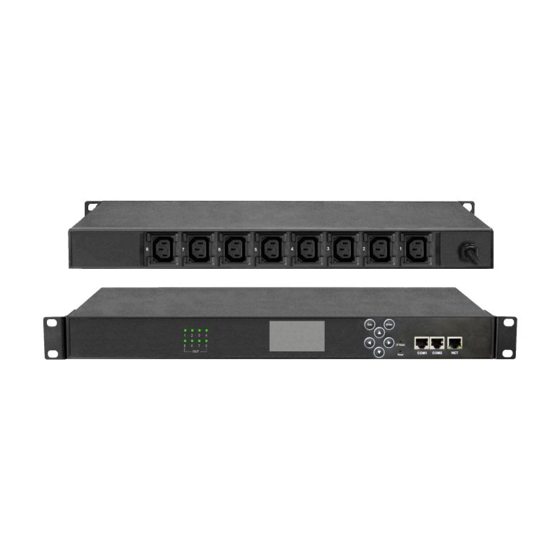 Smart stekkerdoos 19 inch ONLINE reboot PDU met 8 C13 socket 32A