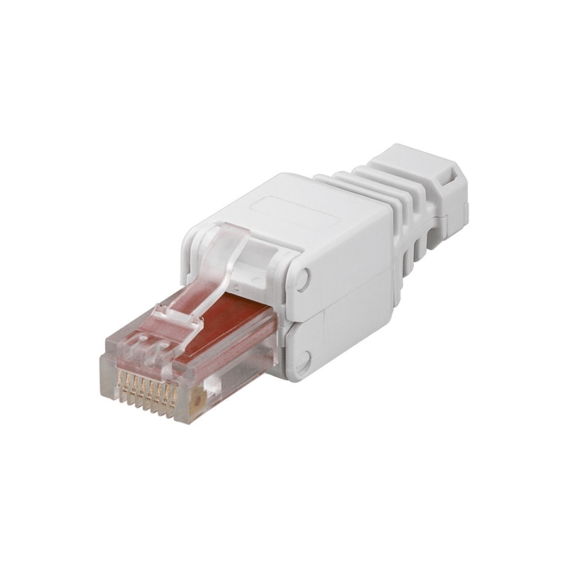 DANICOM UTP CAT6 Toolless RJ45 Connector - voor soepele en stugge kern