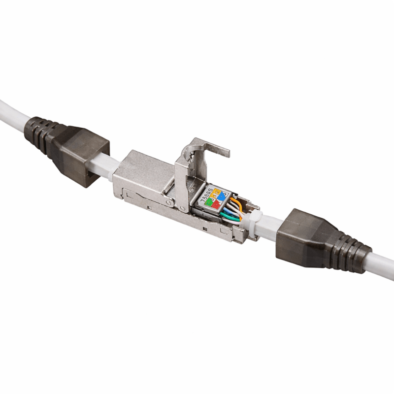 STP CAT6 Toolless Slim Cable Connector