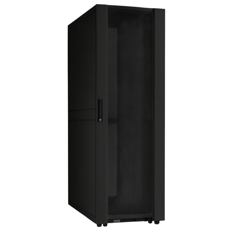 42U Datacenter serverkast met geperforeerde deur 600x1200x2000mm (BxDxH)