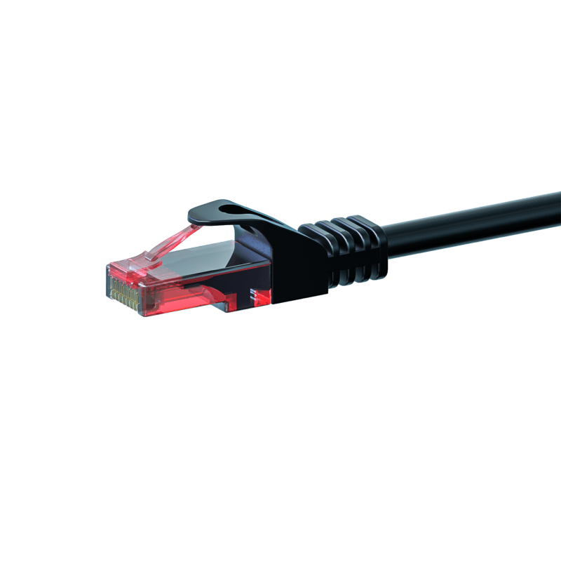UTP CAT6 patchkabel 5m zwart - 100% koper