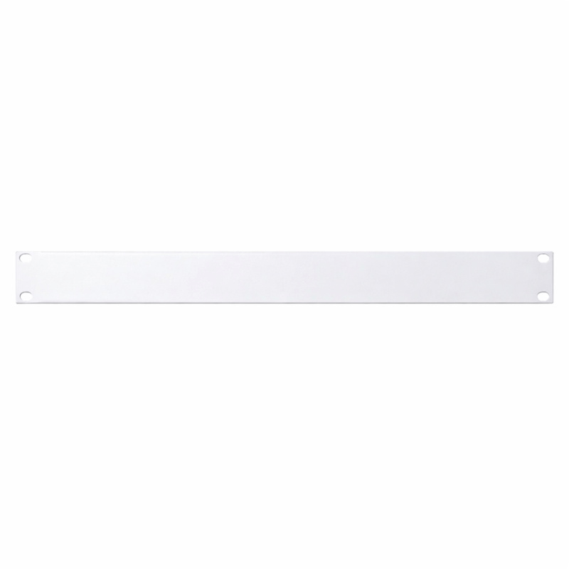 1U 19 inch afdekpaneel - wit