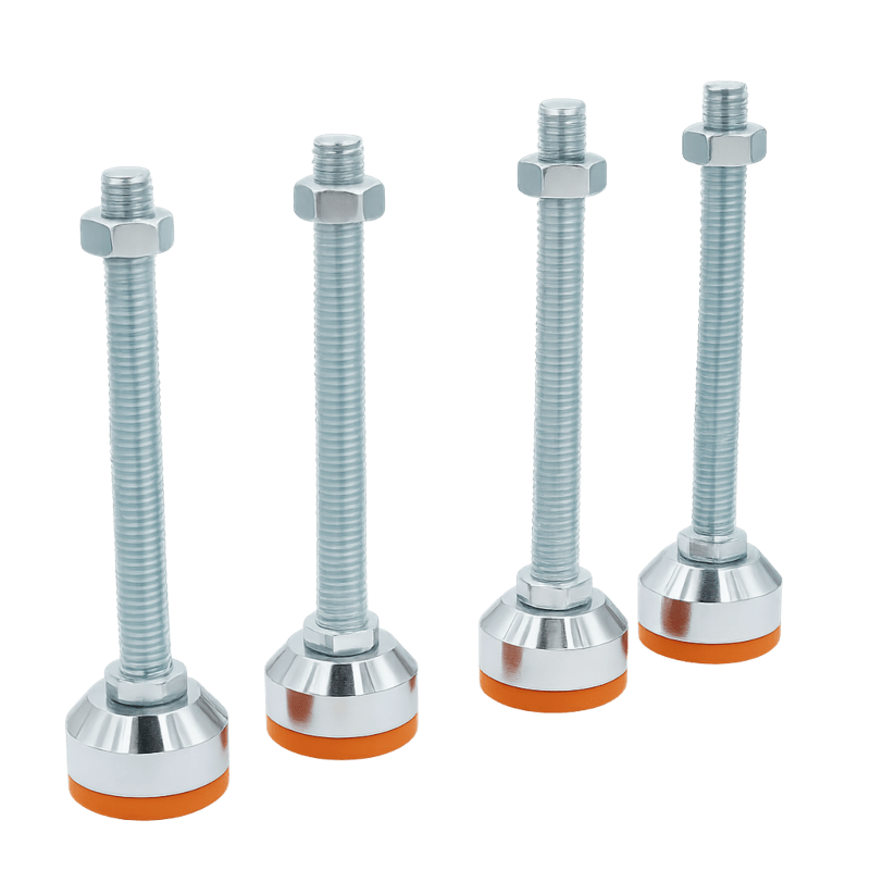 Set extra hoge stelpoten voor alle serverkasten