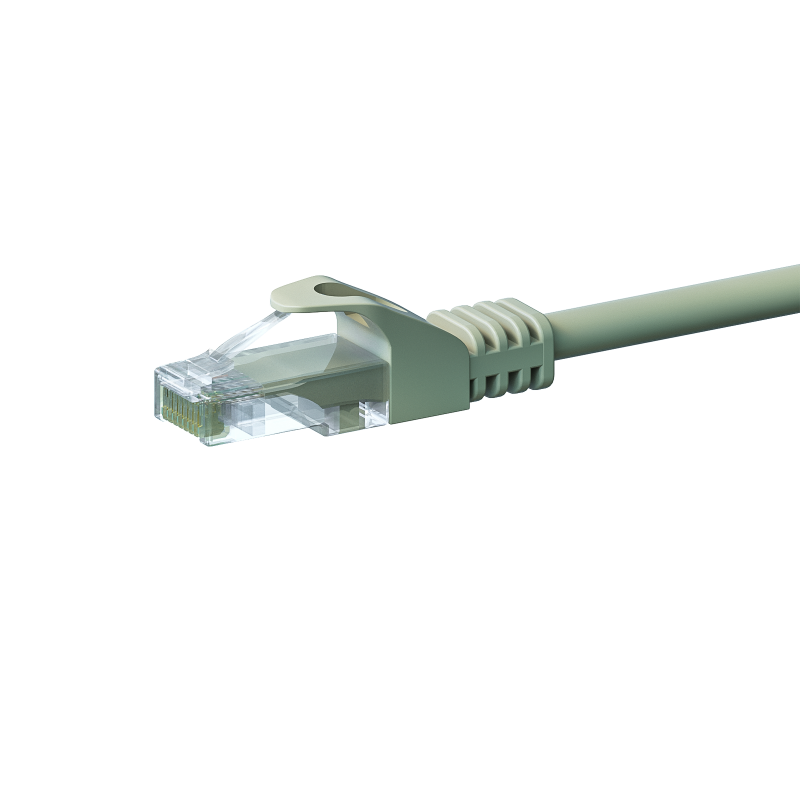 UTP CAT5e patchkabel 15m grijs - 100% koper